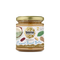 Unt de arahide cu cocos bio 170g Biona