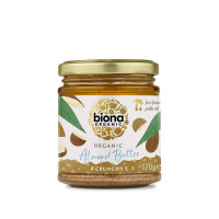 Unt de migdale crunchy bio 170g Biona