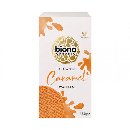 Vafe cu caramel bio 175g Biona