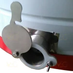 Centrifuga tangentiala 3 rame 1/1 diametru 50 cm manuala canea inox Mineli
